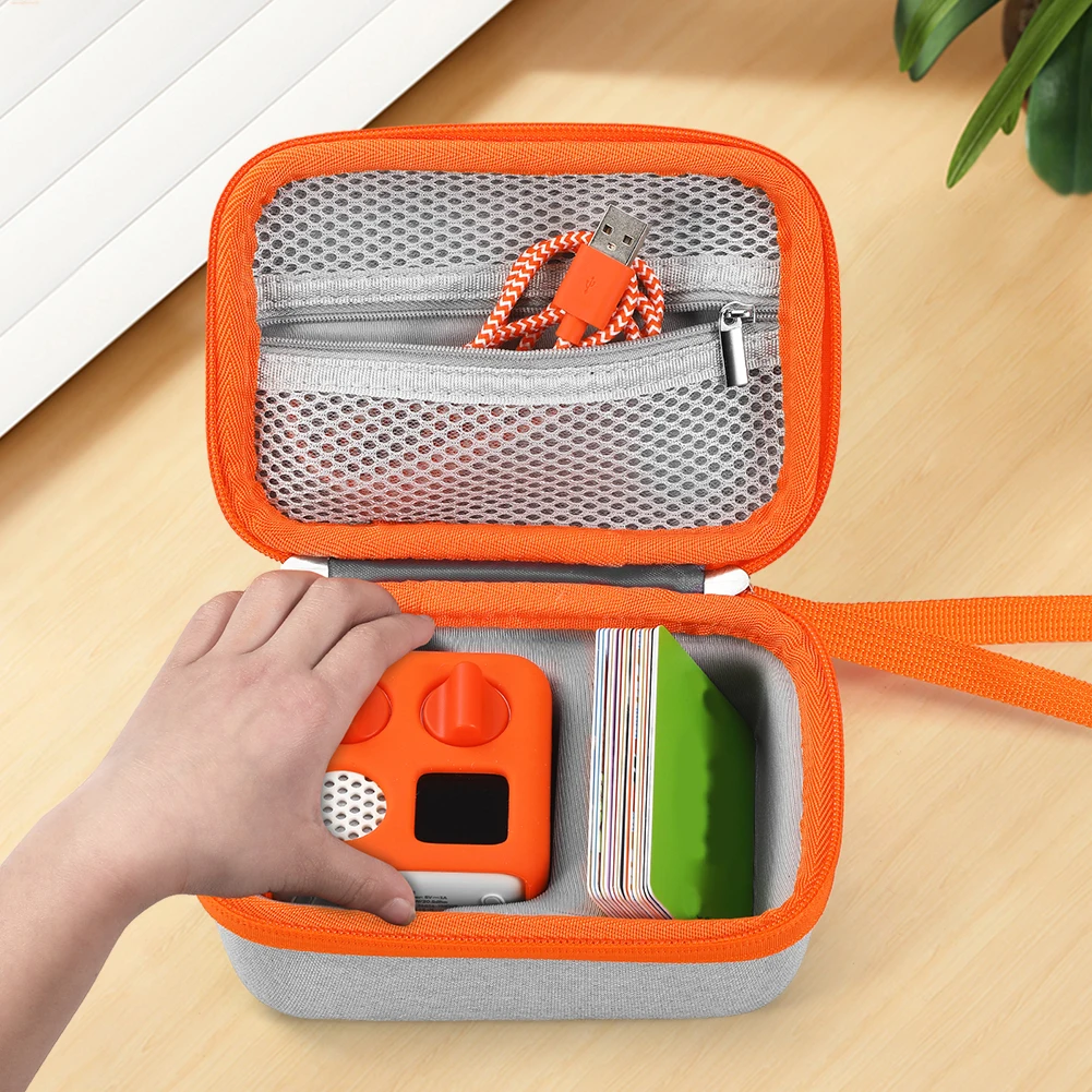 Hard EVA Case for Yoto Mini (2024 Edition) Audio Player Shockproof Protective Case Handbag for Yoto Mini Kids Audio Music Player
