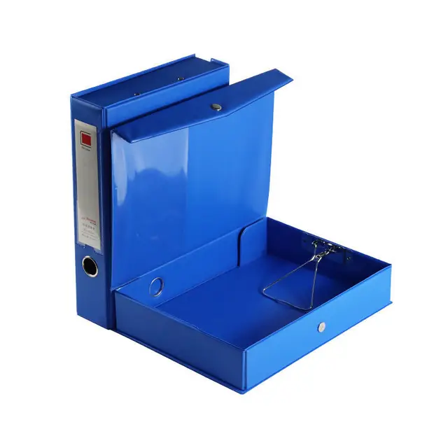 Wholesale Of File Boxes With Buckle Clips, Pvc Thickened File Boxes, Plastic File Boxes