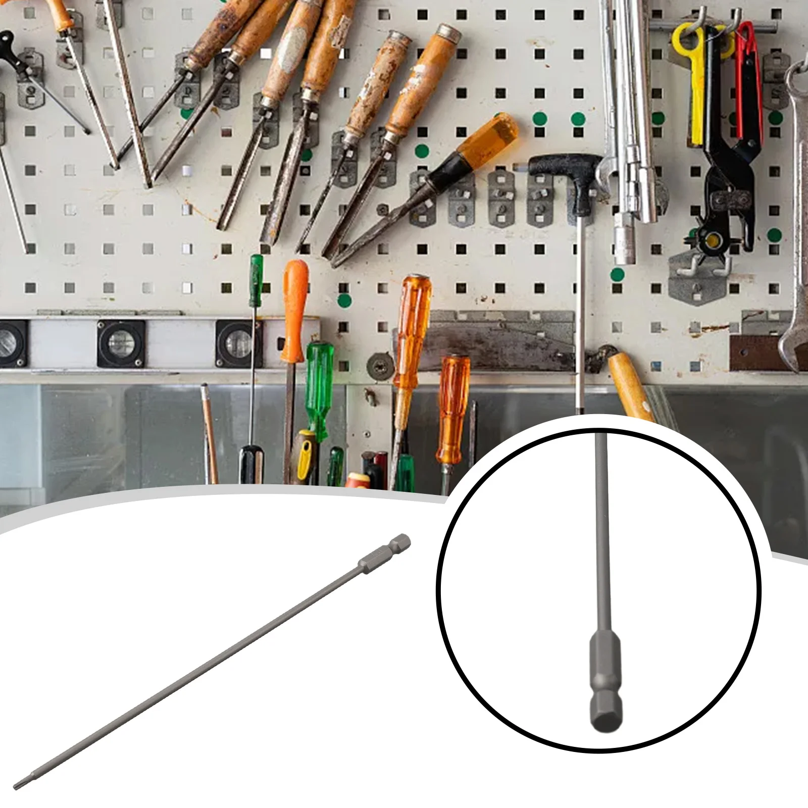 1PC 200mm 7,78In Hohl Torx-schraubendreher Bit Hex Schaft T8/10/15/20/25/27/30/40 Werkzeug Für Exakte Schraube Unscrew Schraubendreher Bits – Detail 11