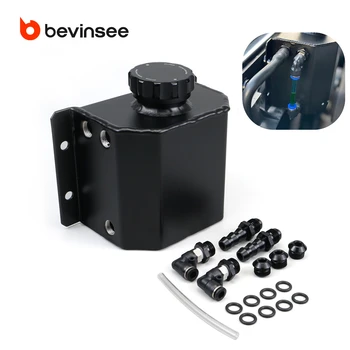 Universal 1L Coolant Radiator Overflow Recovery Water Tank Bottle, Aluminum Alloy 1