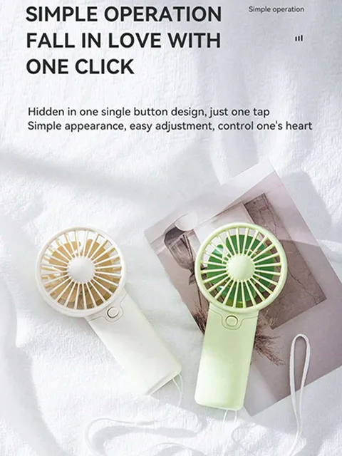 New Handheld Mini Air Conditioner Battery Portable Humidifier Mist Cooler Cooling Spray Humidifier Fan for Home/Office 2