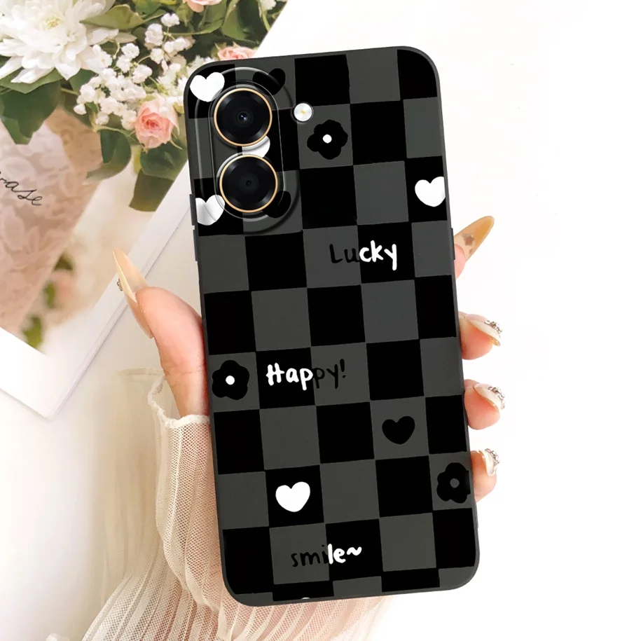Pretty Flower Candy Painted Soft Silicone Phone Case - Back Cover & Bumper
