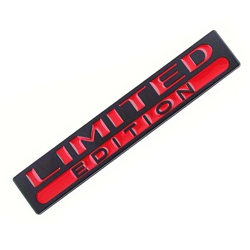 Limited Edition Emblem 3D Metal Badges Decal Sticker
