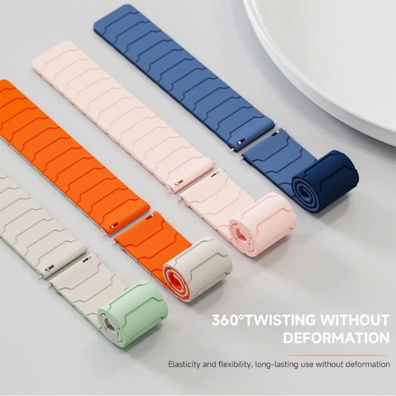 Magnetic Loop Silicone Strap with TPU Protective Case
