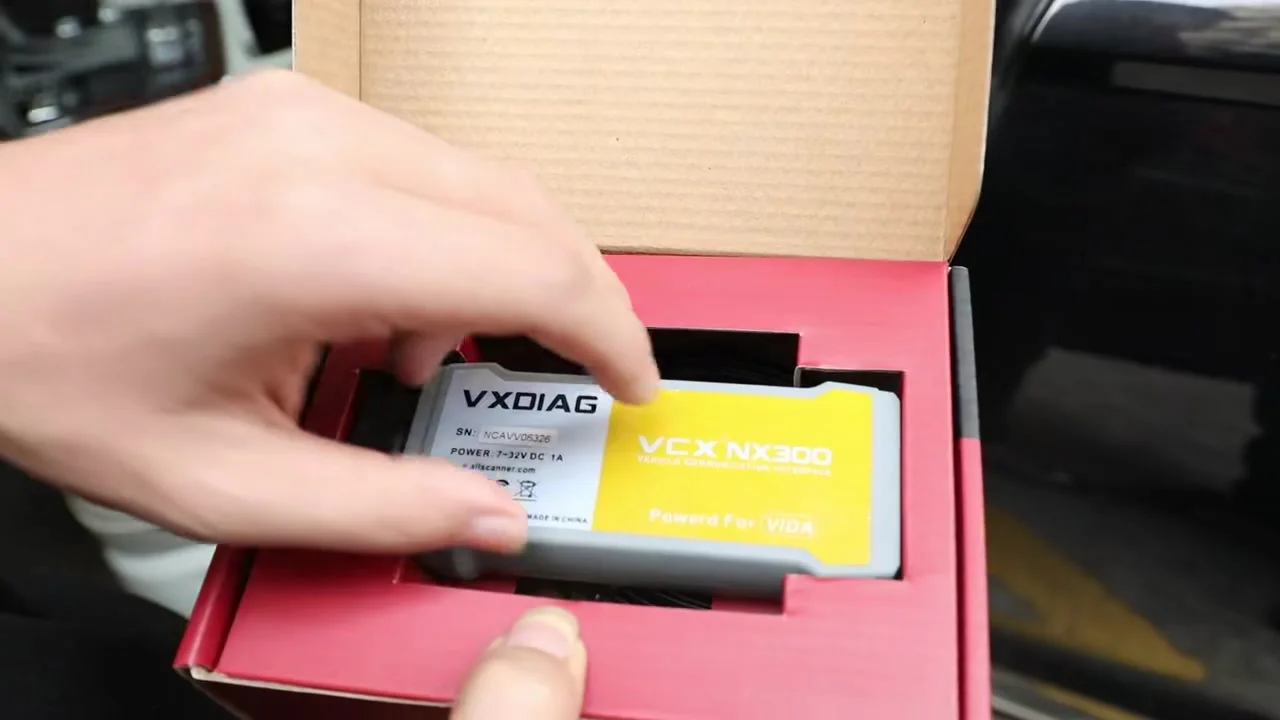 VXDIAG VCX NANO NX300 OBD2 Diagnostic Tools 2014D DICE j2534 ECU