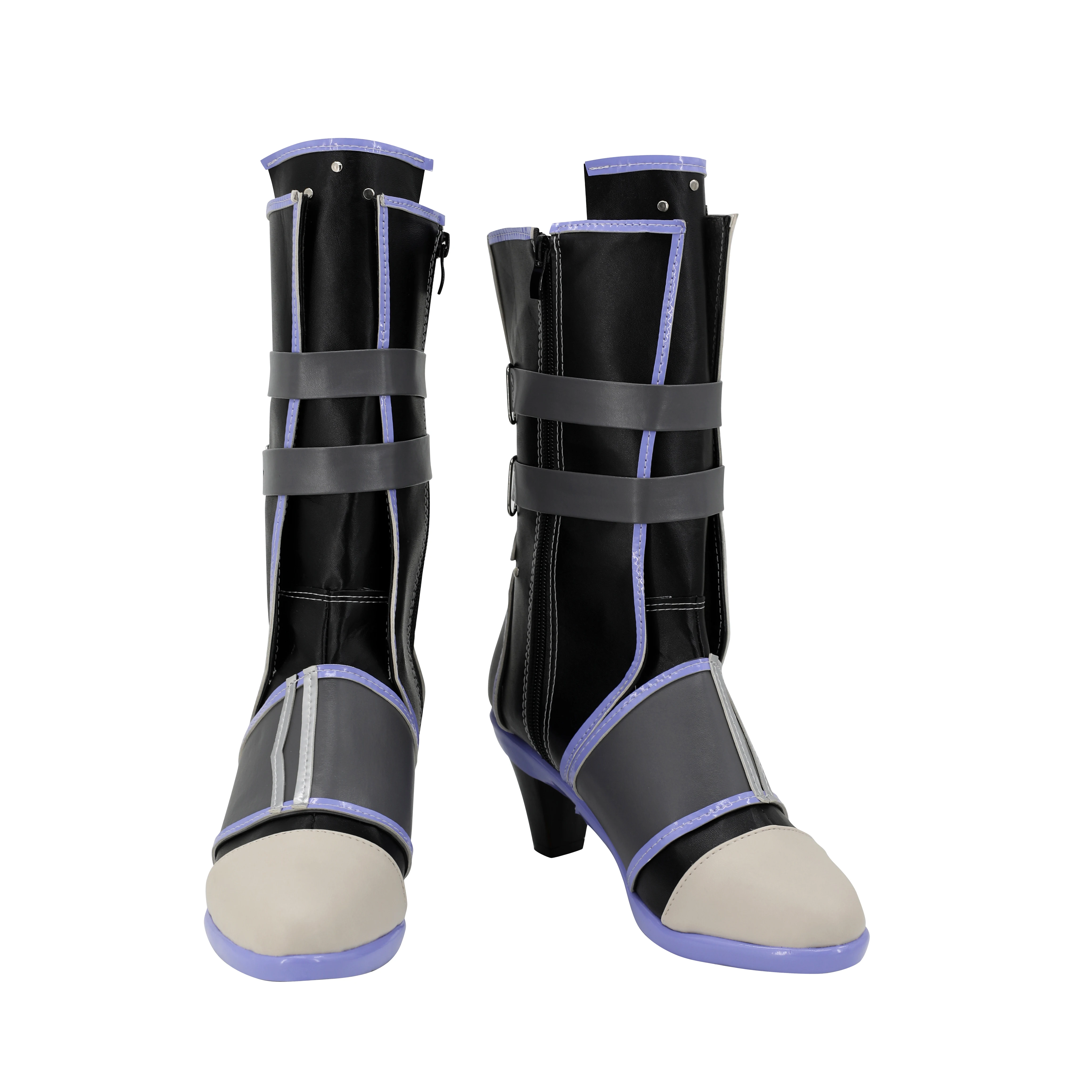 

Anime Virtual YouTuber Vtuber Unnamed Usan Cosplay Boots Shoes Cosplay PU Leather Boots Halloween Cosplay Prop Custom Made