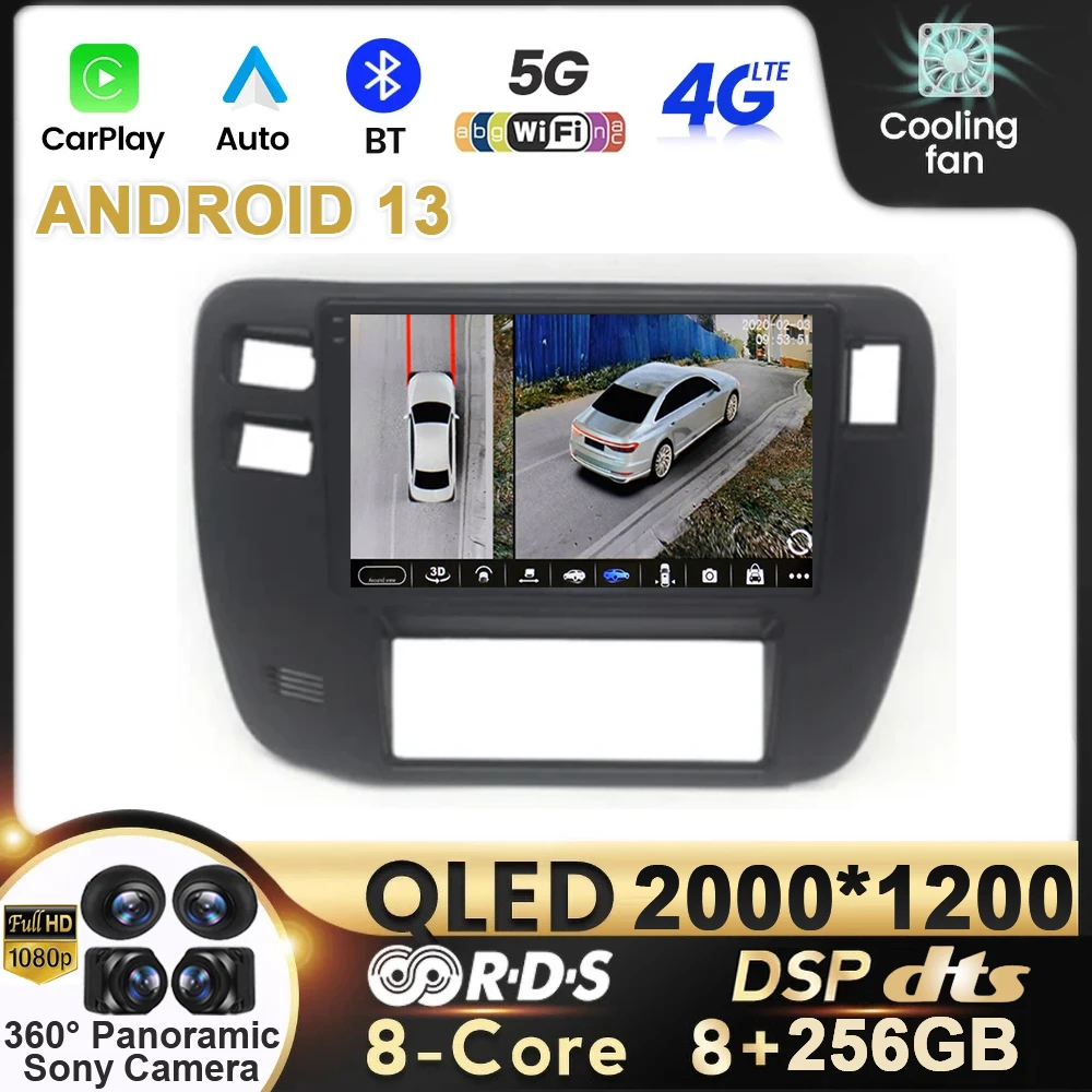 

Android 13 Car Radio Auto Carplay For NISSAN Patrol 1997 - 2005 GPS Navigation Video Multimedia Player Autoradio 4G WiFi BT DSP