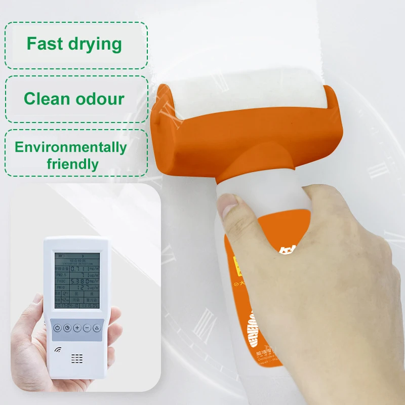 2 In1 Wall Repair Paint Roller Waterbased for Interior Renovation