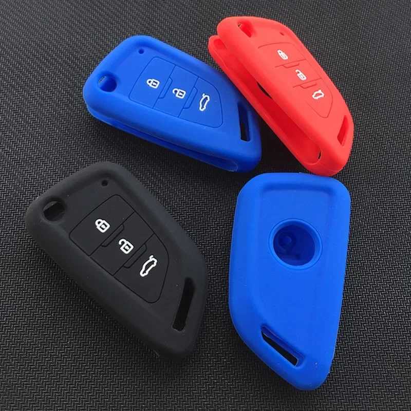 Key Case Cover Key Case Remote Control Case Cover Silicone Key Cover Rubber Protector Case Accessories For Universal 3 Buttons VVDI2 Wire Remote For Xhorse MINI Programmer VVDI