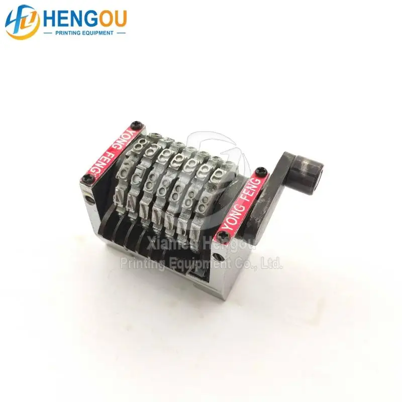 

18,9 7-значная цифровальная Машина горизонтальная, обратная, последняя круглая даже 86420