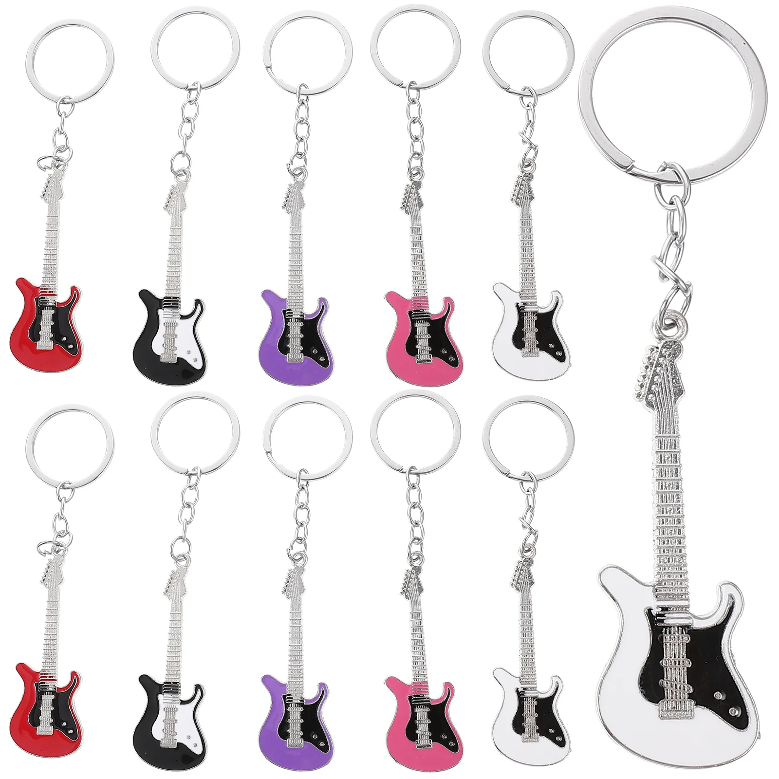 

Guitar Decor Keychain Creative Hanging Keyring Guitar Decor Keychain Creative Hanging Keyring Accessory for Key Bag