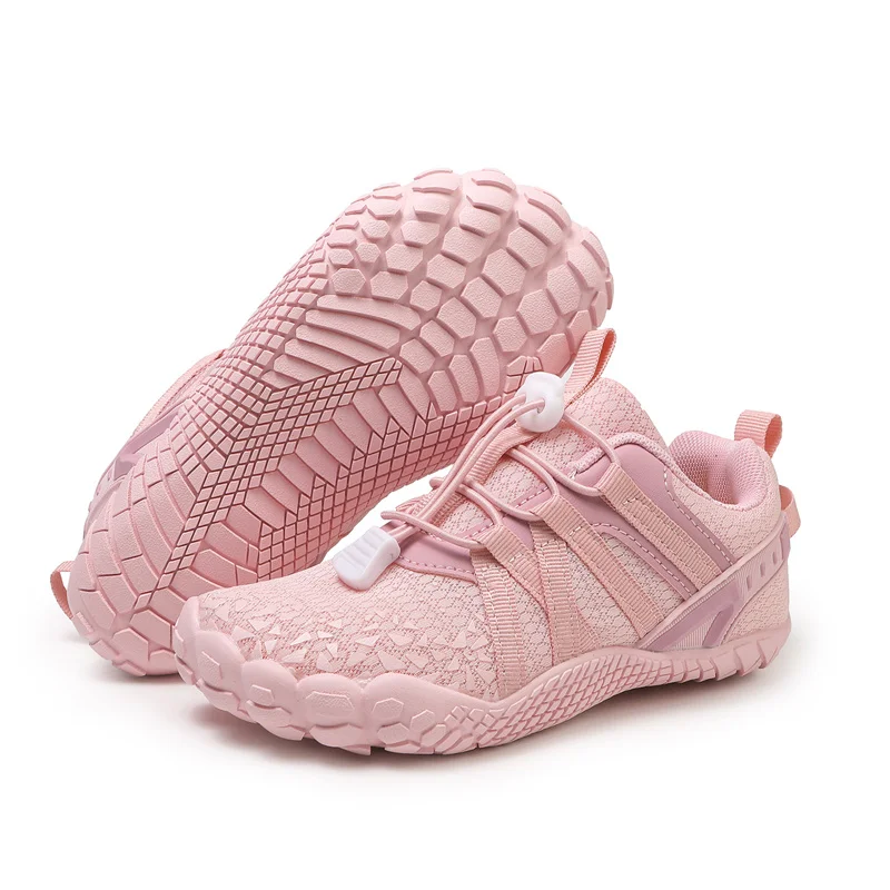 Kids Upstream Hiking Aqua Shoes Five Fingers Barefoot Beach Water Shoes for Swimming Camping