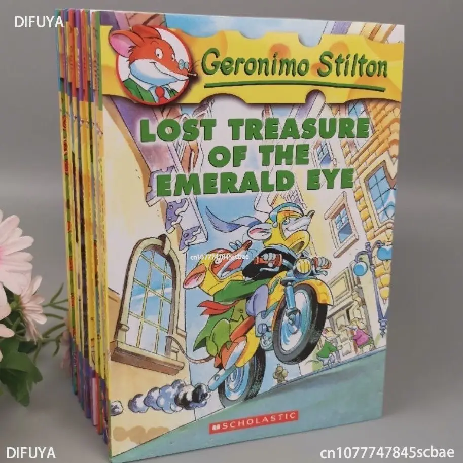 Mouse Reporter Libri 1-10 Geronimo Stilton Inglese Capitolo Bridge Fumetti Storie Per Bambini Libri Illustrati