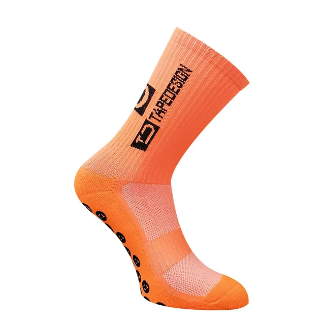 Hot Sale Fashion Sports Breathable Colorful Anti Slip Soccer Athletic Custom Logo Football Grip Socks 6
