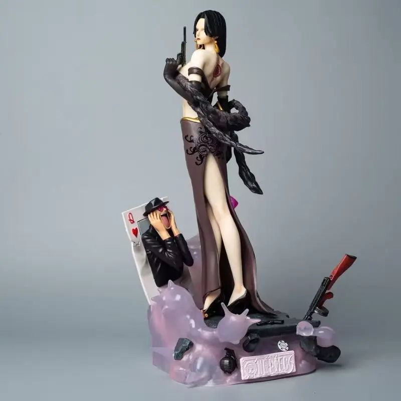 

38cm One Piece Figures Boa Hancock Anime Figure Gk Sexy Hancock Figurine Pvc Statue Model Doll Collectible Room Decora Toys Gift