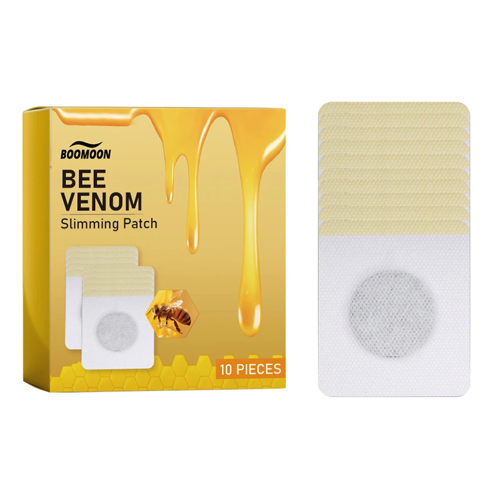 30Pcs Bee Venom Patches Fast Burning Fat Lose Weight Detox Sticker Improve Stomach Abdominal Navel Sticker for Female Male