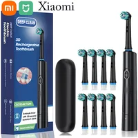 Xiaomi Rotating Electric Toothbrush for Adults with 4 Brush Heads Deep Clean with Rechargeable Power and 2 Min Smart Timer 1