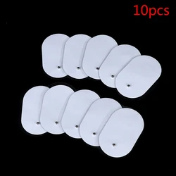 10Pcs Siliconen Gel Elektrode Vervanging Pads Voor Stimulators Elektrode Pacthes Voor Mini Full Body Stimulators Skin Stickers