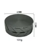 Aluminum CNC Diameter 63MM 2 Layer Tire Seal Shape Roller Smoke Mill Herb Grinder Cartoon Tobacco Grinder Smoking Accessories 2