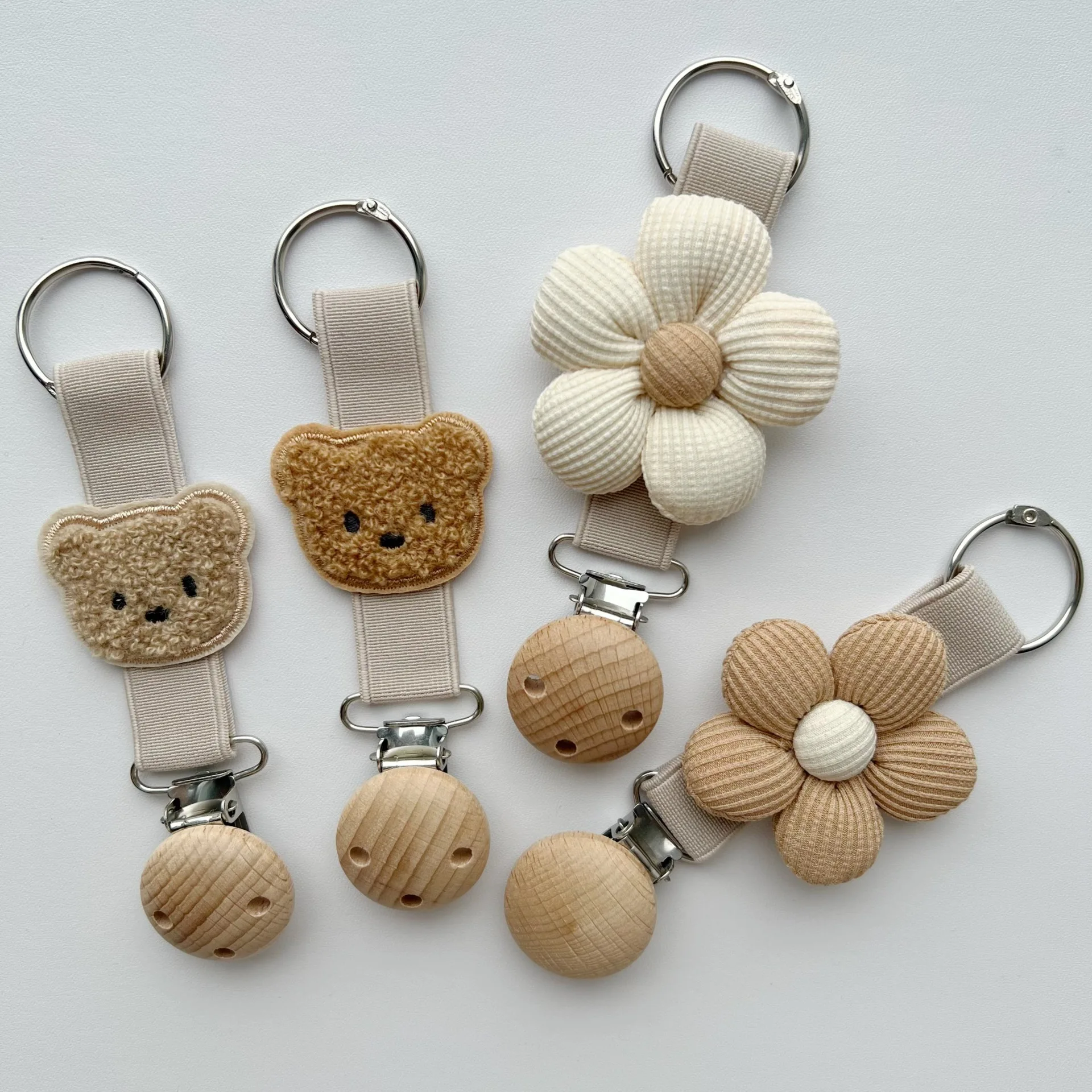 ins summer outing hat storage clip stroller multi-function storage clip baby hanging saliva towel clip