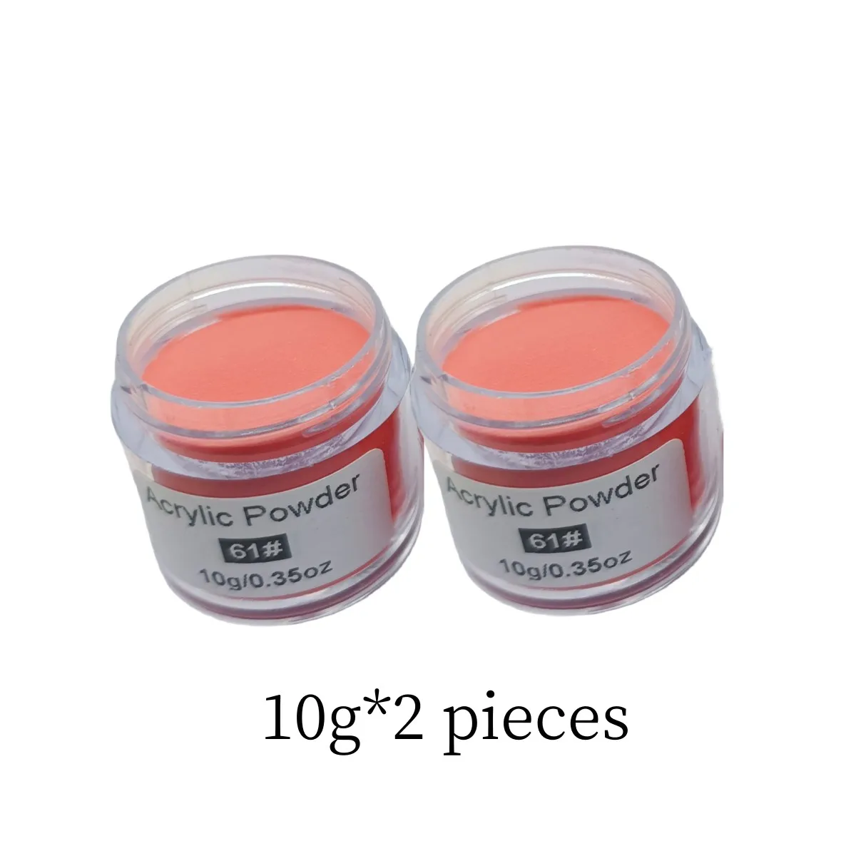 10g 2 pieces Acrylic Powder Dipping powder Carving Extension Powder 6