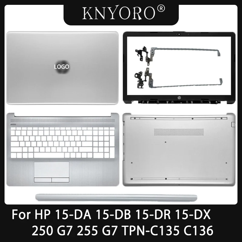 

Original for HP 255 G7 15-DA 15-DB DR DX 250 G7 TPN-C135 TPN-C136 LCD Back Cover/Front Bezel/Hinges/Palmrest/Bottom Base Case