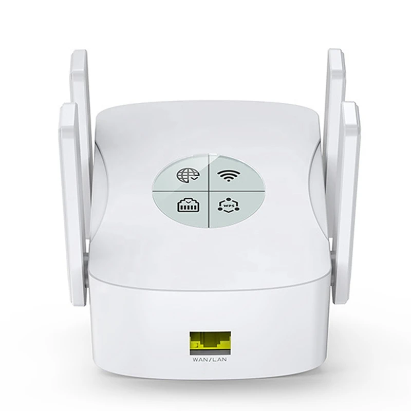 Wifi 6 Ripetitore Gigaport Ax1800 5Ghz Sostituzione Con Display Oled Wifi6 Extender 4 Antenna Wifi-Amplificatore Per La Casa