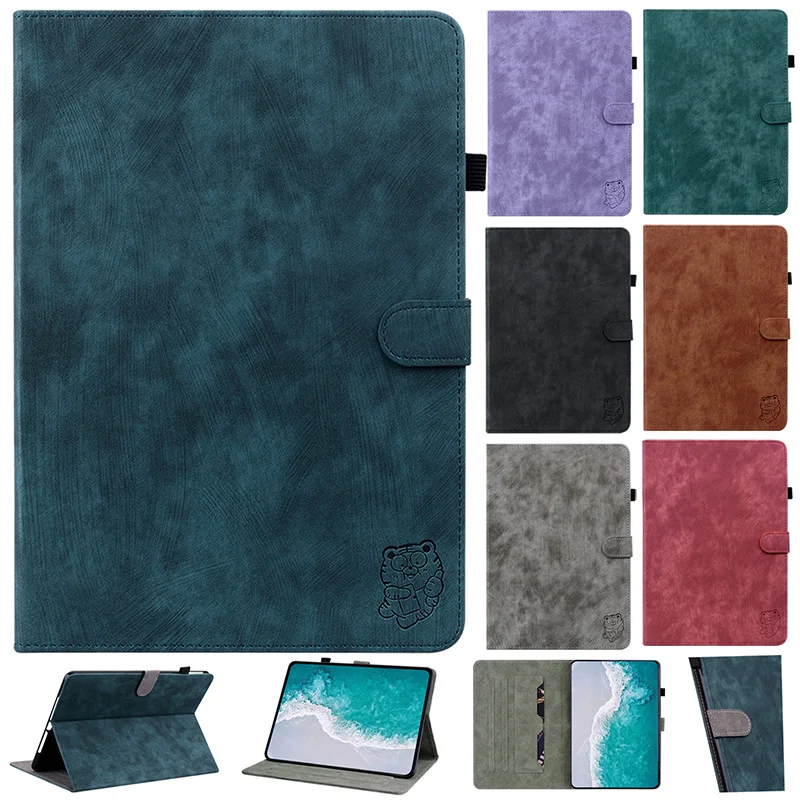 Premium PU Leather Stand Cover for Tablets - Elegant and Durable Protection