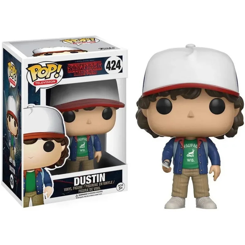 thumbnail image 5 of Figura de acción de vinilo coleccionable Funko POP Dustin #804 Dustin #828 424#, modelo de colección, regalo, juguetes para niños, 5 of 5