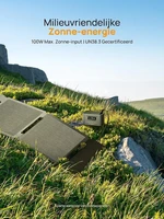 Station d'alimentation portable Aferiy Nano100, charge rapide 145W, USB-C rétractable 100W, charge solaire Lifepo4 pour les voyages et le camping 3