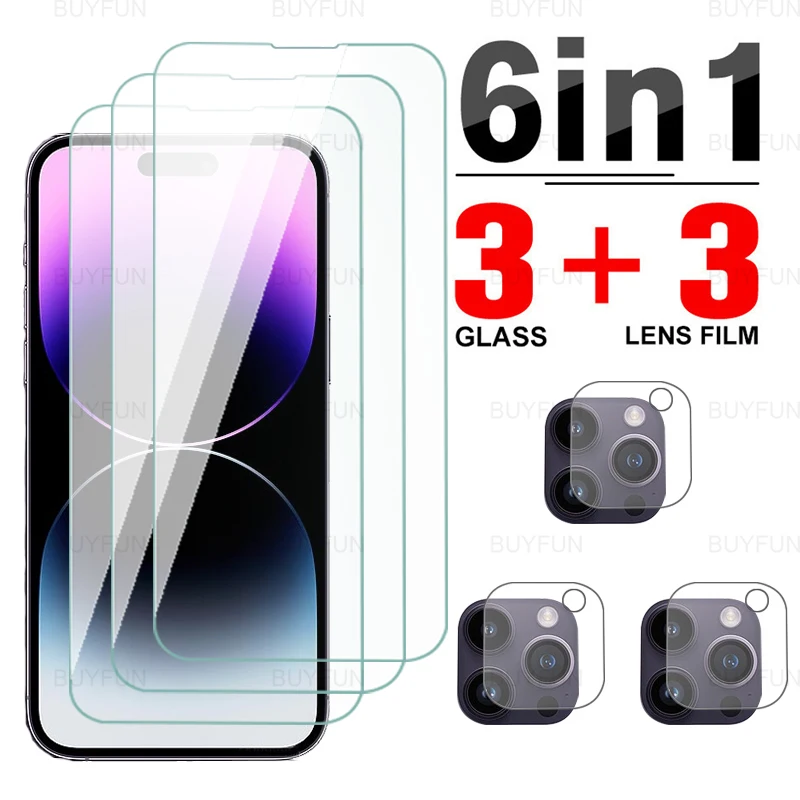 Iphone 14 Pro Max Case Screen Protector Tempered Glass Camera