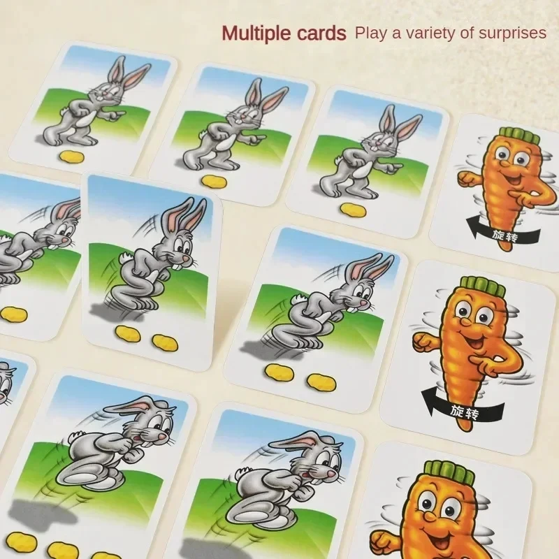 New Rabbit Trap Puzzle Toy Children's Dual Play Parent Child Interactive Multiplayer Board Game CompetitionStrategy Game 5