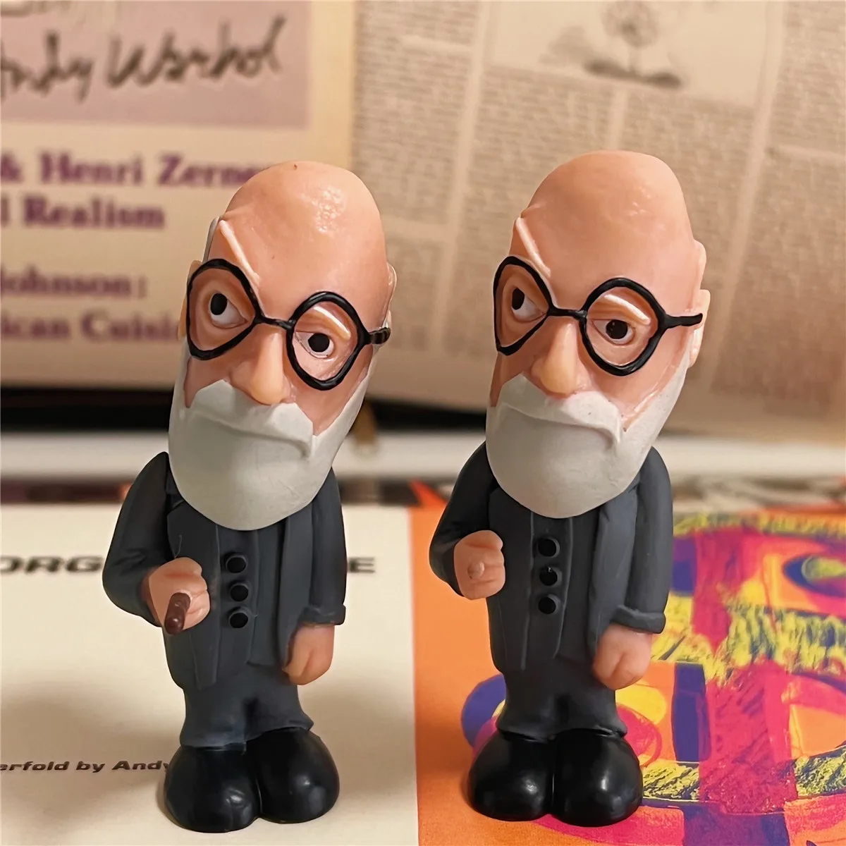 7cm cartoon Sigmund Freud Action figure doll kids PVC collection model doll  _ - AliExpress Mobile