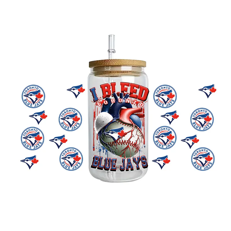 3D Stickers Cup Wraps 3D Wall Stickers Sticker Cups UV DTF Wrap Transfer Baseball Series Easy peel waterproof DIY Decals 3D transfers uvdtf crystal stickers 16oz uv dtf cup wraps for Glass