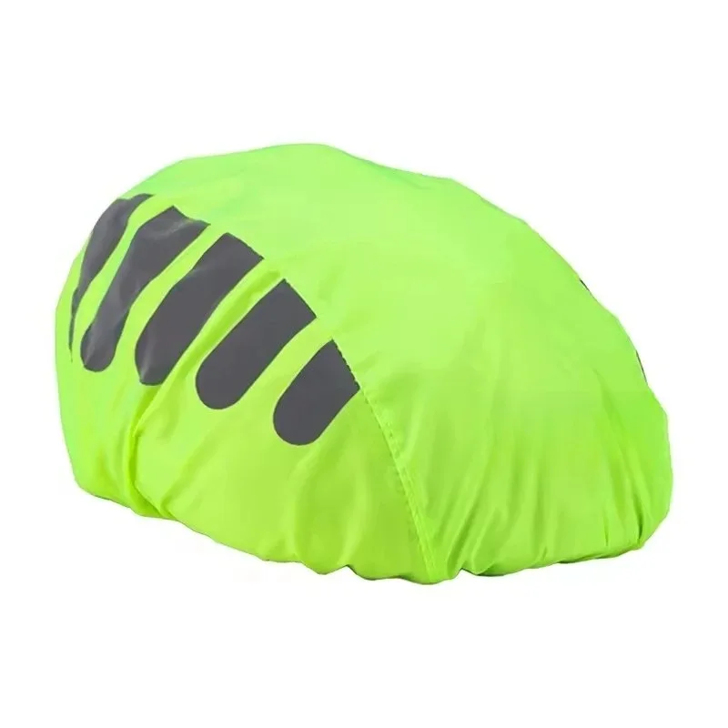 1pcs Riding Hat Mountain Road Bicycle Helmet with Reflective Strip Waterproof and Windproof Bicycle Helmet Cover