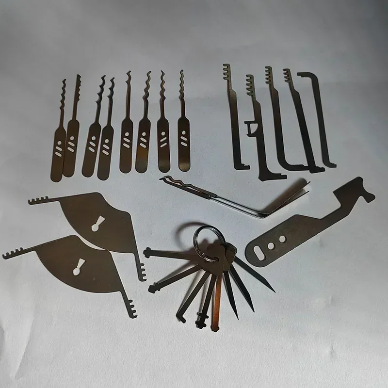 EDC Multitool Door Repair Comb Tool Bypass Lockpicks locksmith Tools Master Lock For all locks Master Combo Lock Maintenance Set