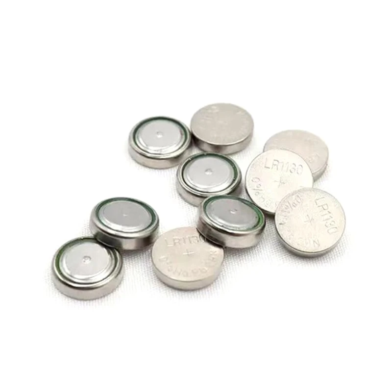 50/100 Pezzi Ag10 Lr1130 Batterie A Bottone 1,5 V Ag10 Batteria Per Orologi