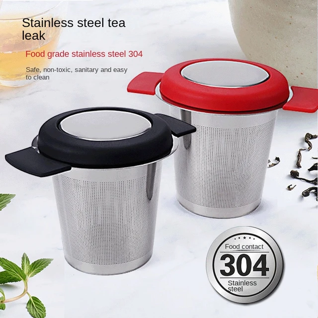 Reusable Tea Infuser Mesh Infuser Food Grade Stainless Steel Strainer Teapot  Loose Tea Leaf Spice Tea Filter Kitchen Accessories - AliExpress