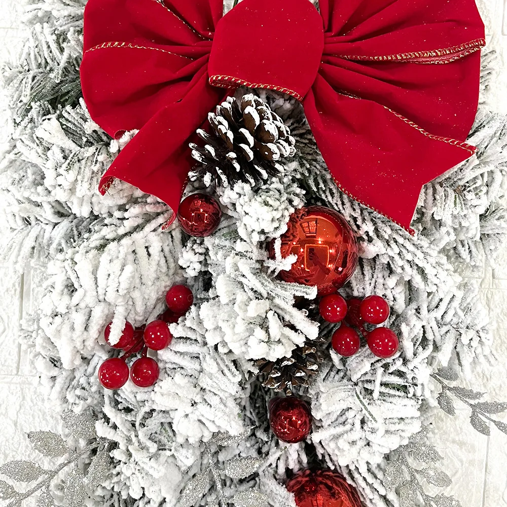 Christmas Flower Wreath Vine 5