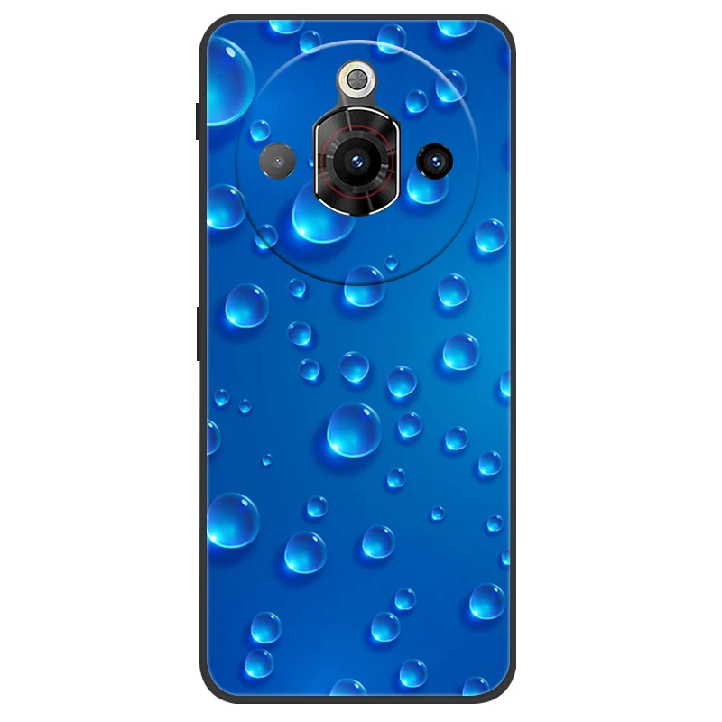 ZTE Nubia Focus Pro Black Silicone TPU Soft Phone Cover - Protective Back Shells