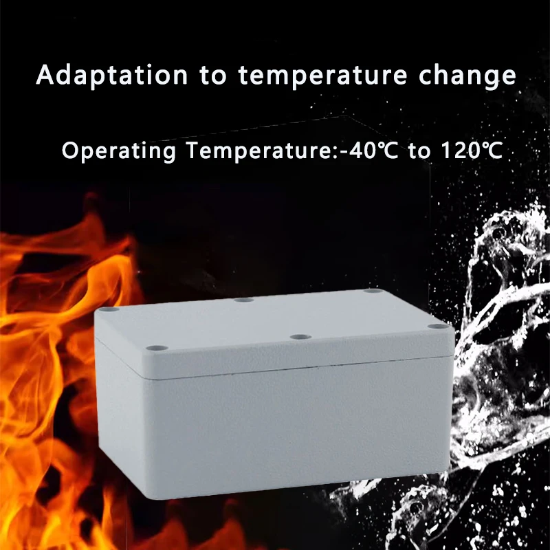 IP67 Cast Aluminum Waterproof Junction Box Outdoor Electronic Project Explosion-proof Sealed Enclosure Case for Electronic