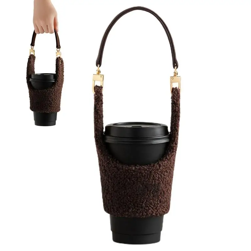 

Переноска для бутылки с водой, Портативная подставка для чашек, регулируемая бутылка для воды, инструмент для покупок, пешего туризма, пикника, кемпинга и велоспорта