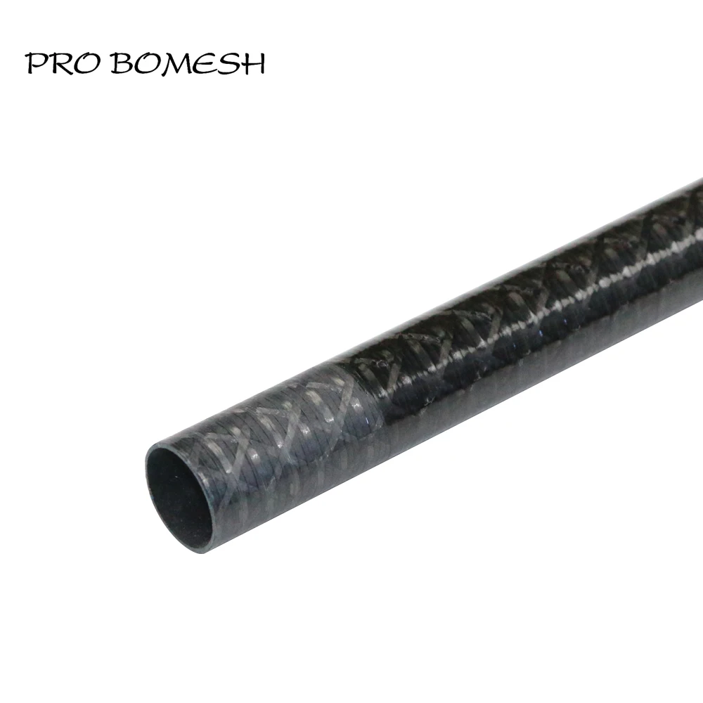 Pro Bomesh Toray Carbon Fiber 1Pcs 2.03m Big Taper Fishing Rod Blank MH  4Axis Cross Carbon Fiber Wrap DIY Fishing Rod Blank