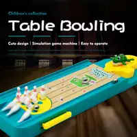 Mini Bowling Game Set Desktop Tabletop Arcade Toy Finger Bowling Indoor Office Desk Sports Interactive Game Educational Gift 1