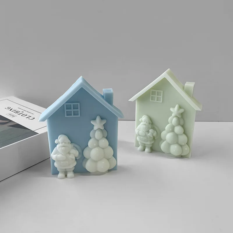 Moule En Silicone Pour Maison De Village : Artisanat Miniature En