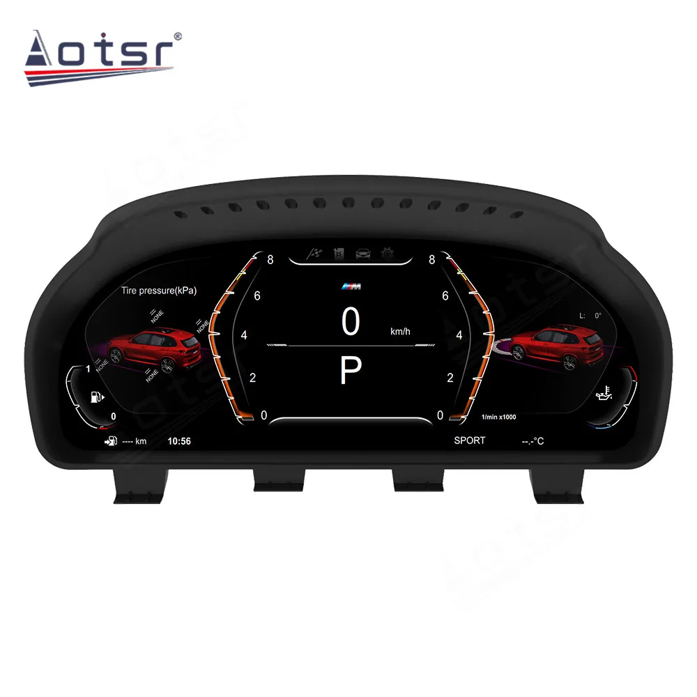 

Digital Cluster Virtual Cockpit Car Multimedia Player For BMW 5 Series F07 F10 F11 2009 - 2017 Dashboard Speed Meter Screen