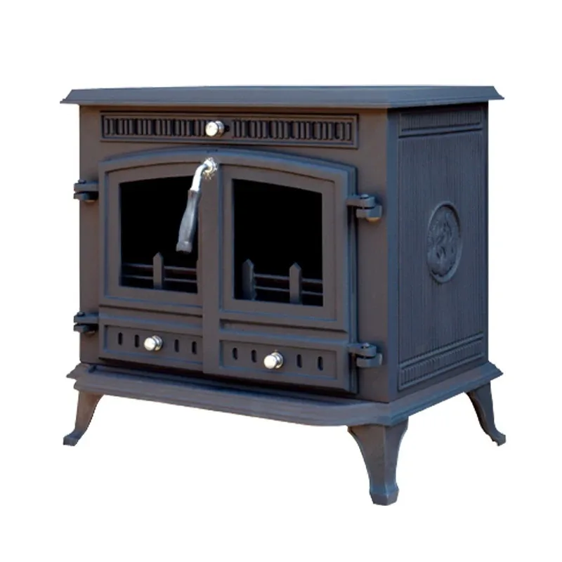 High Quality European-style Real Fire Wood-burning Fireplace Cast Iron Wood Burning Stove Real Fire Fireplaces Stoves Firepit