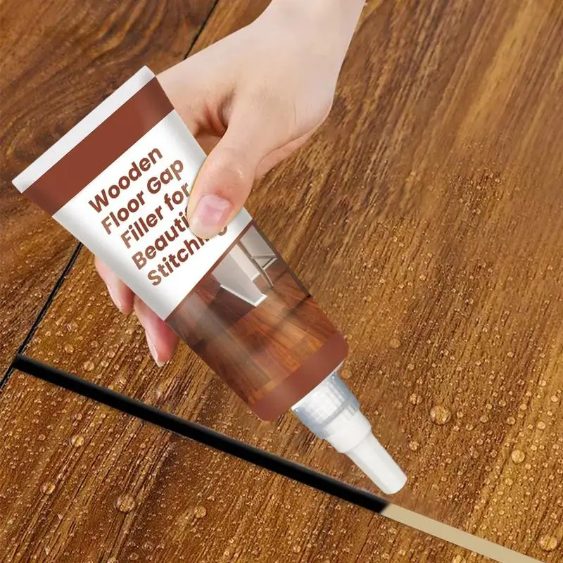 Wooden Floor Caulking Agent, Solid Wood Furniture Floor Scratch Repair, Waxing And Caulking Agent Wood Filler Hardwood Laminate