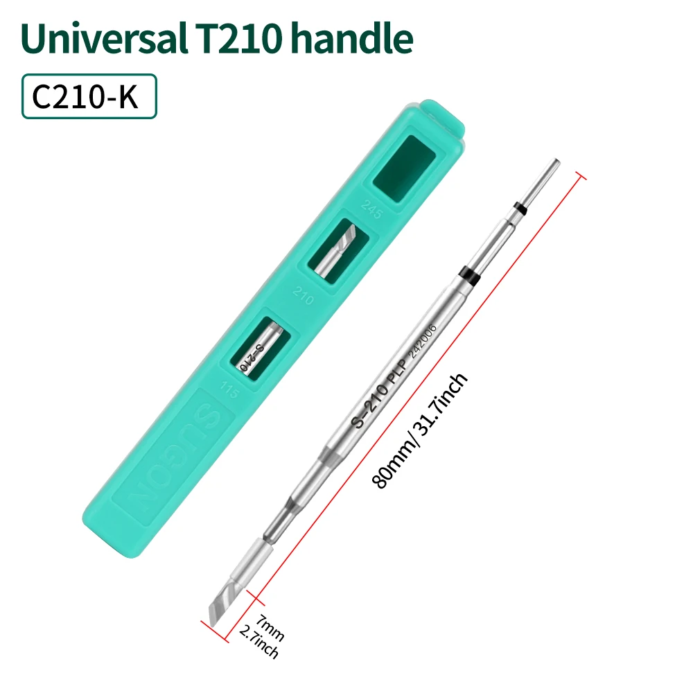 SUGON C210 Series Soldering Iron Tips 6