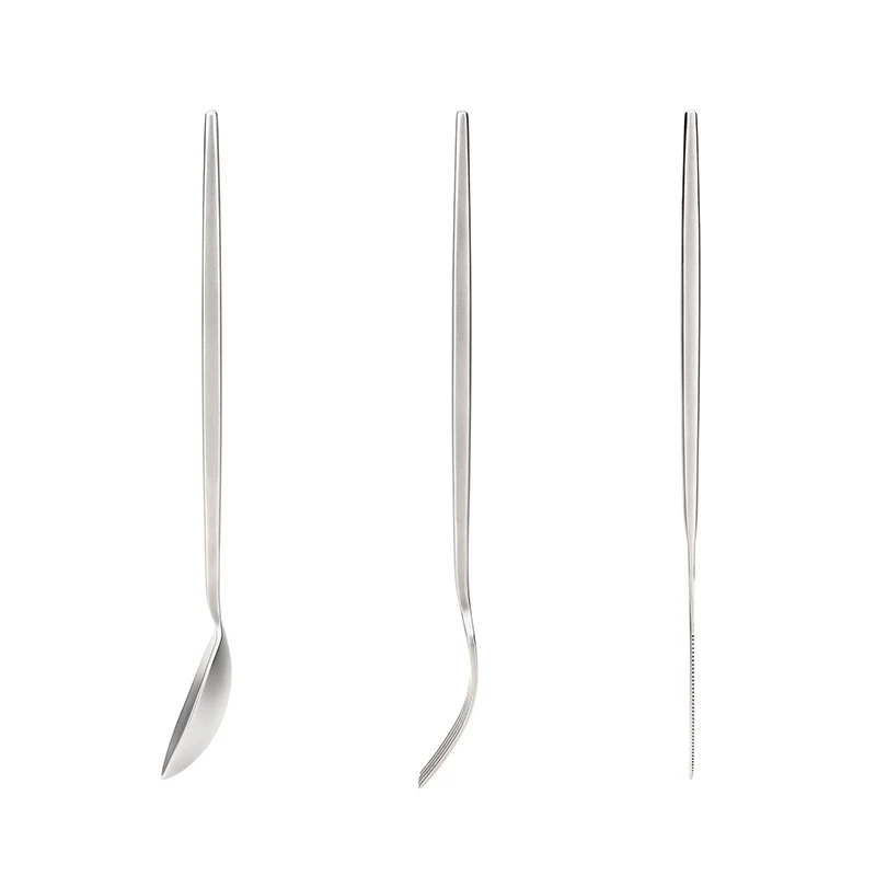 Keith Titanium Portable Spoon Fork Knife Cutlery Set